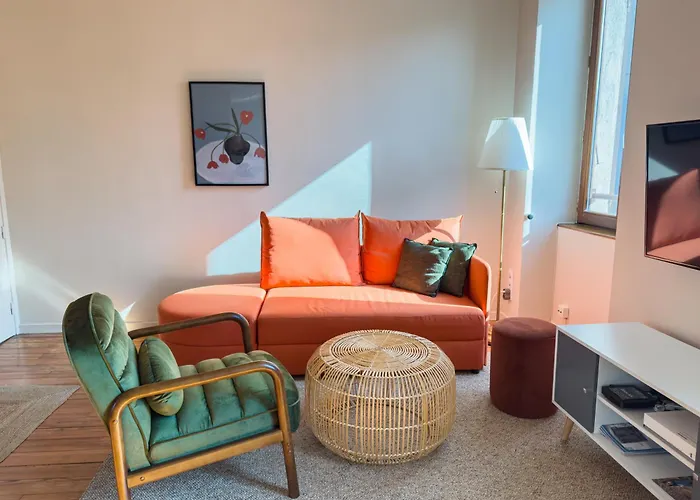 Duplex Lumineux 2 Chambres Centre Zone Pietonne