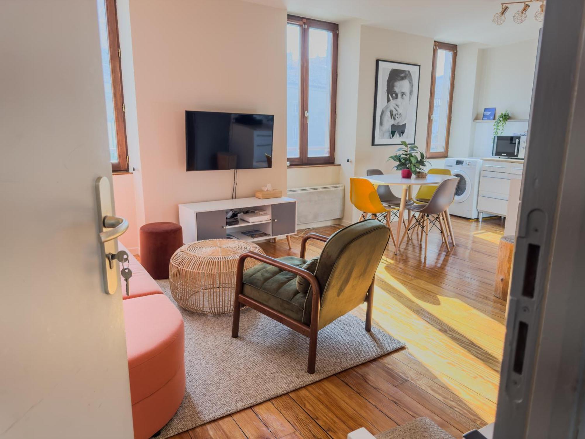 Apartment Duplex Lumineux 2 Centre Zone Pietonne